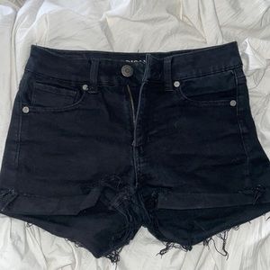 Size 2 American Eagle jean shorts - black